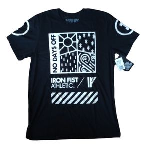 Iron Fist Athletic Men’s No Days Off SS Tee Size L